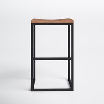 Narrow counter discount stools with backs